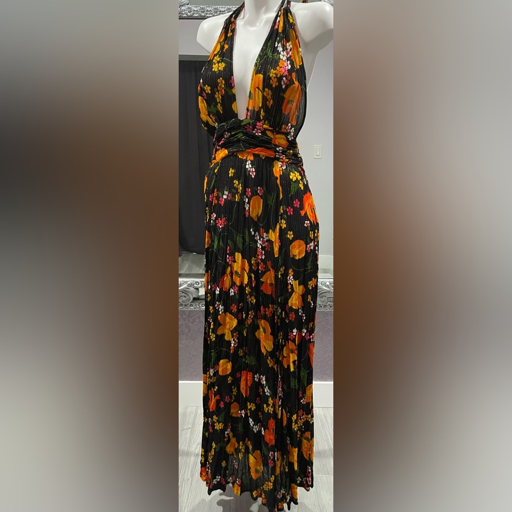 ASOS Tropical Floral Maxi Dress